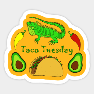 Taco Tuesday Sticker